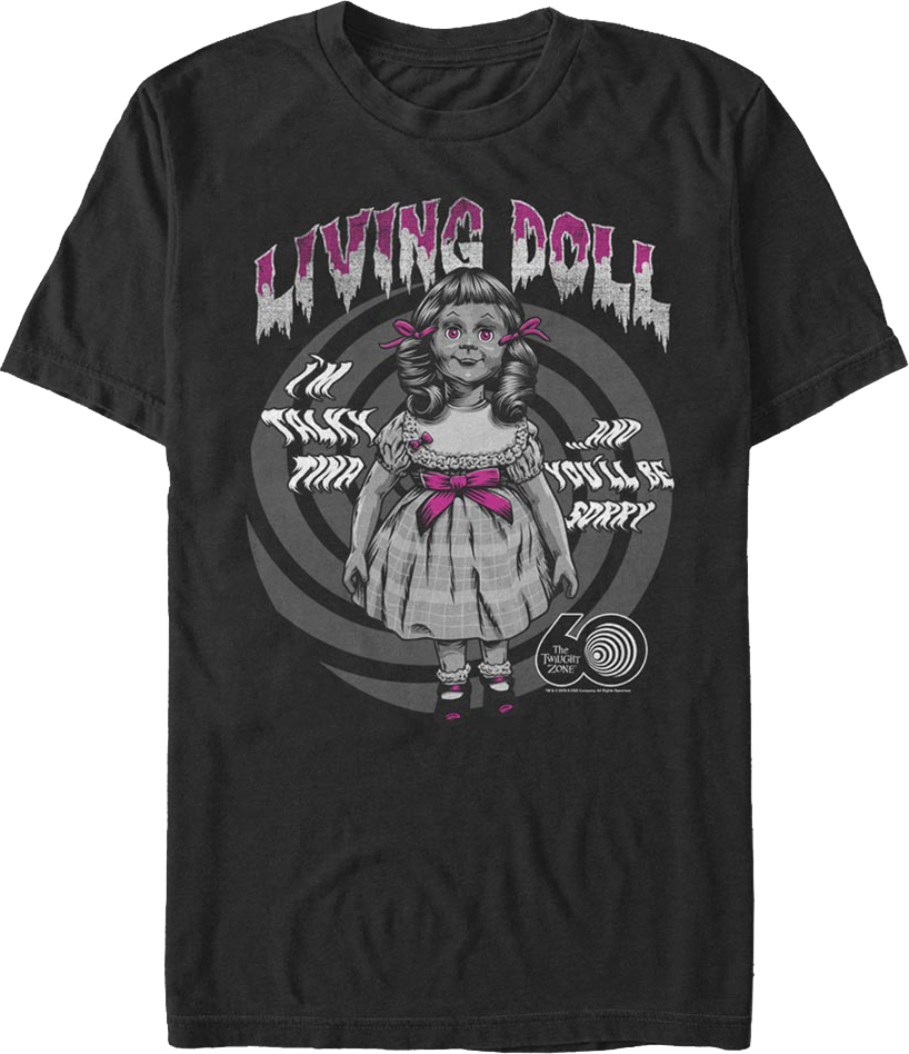Talky Tina Twilight Zone T-Shirt Hoodie, Sweatshirt | CiraTrend.com (Image 1)