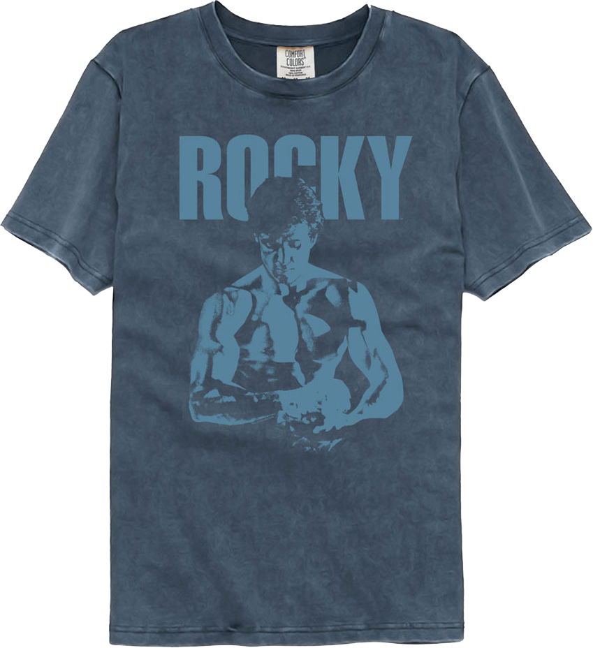 Taped Fist Rocky Comfort Colors Brand T-Shirt Hoodie, Sweatshirt | CiraTrend.com (Image 1)