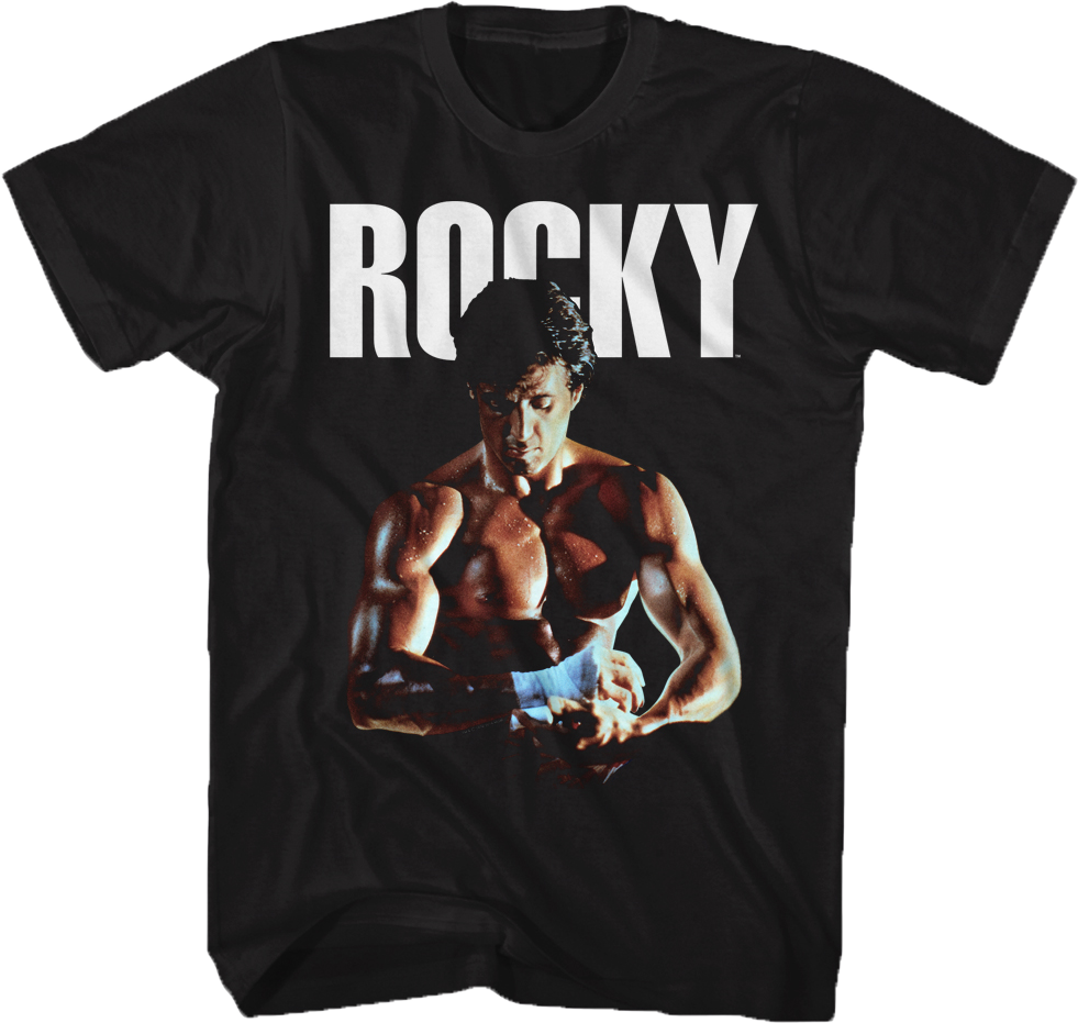 Taped Fist Rocky T-Shirt Hoodie, Sweatshirt | CiraTrend.com (Image 1)