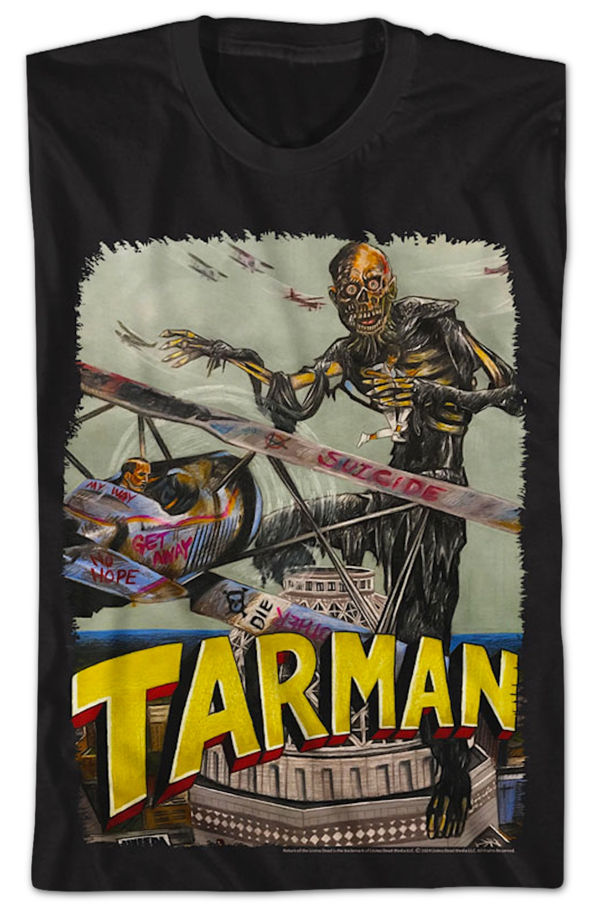 Tarman Kong Poster Return Of The Living Dead T-Shirt Hoodie, Sweatshirt | CiraTrend.com (Image 2)