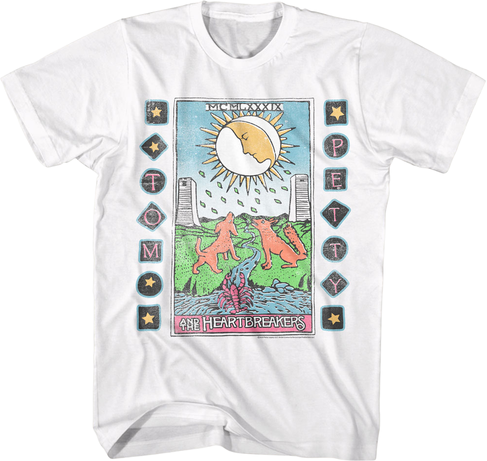 Tarot Card Tom Petty And The Heartbreakers T-Shirt Hoodie, Sweatshirt | CiraTrend.com (Image 1)