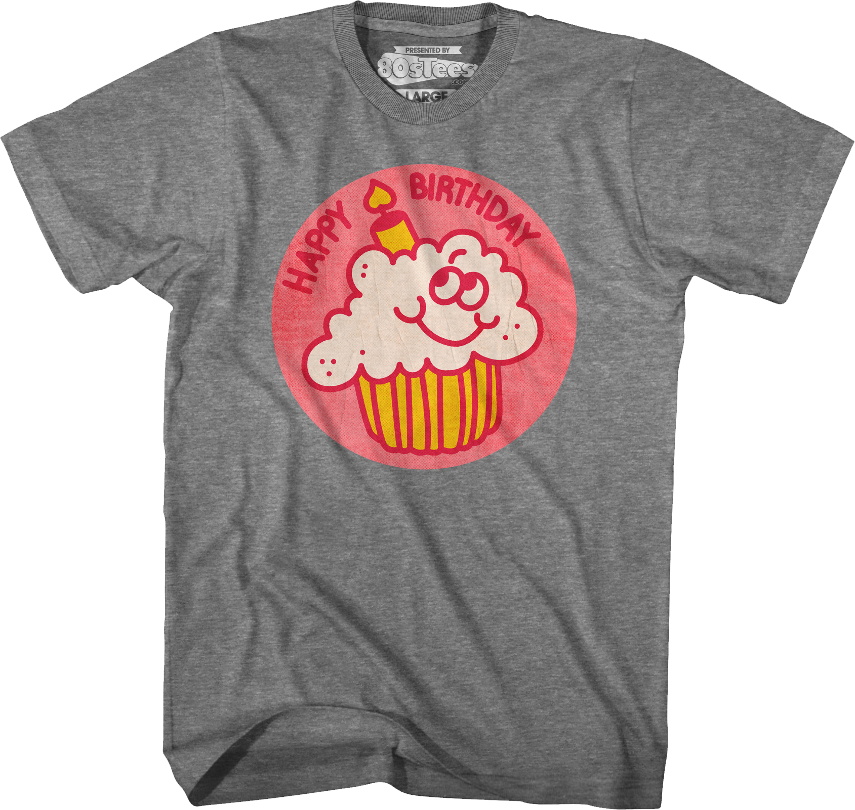Happy Birthday Scratch & Sniff Sticker T-Shirt Hoodie, Sweatshirt | CiraTrend.com (Image 1)