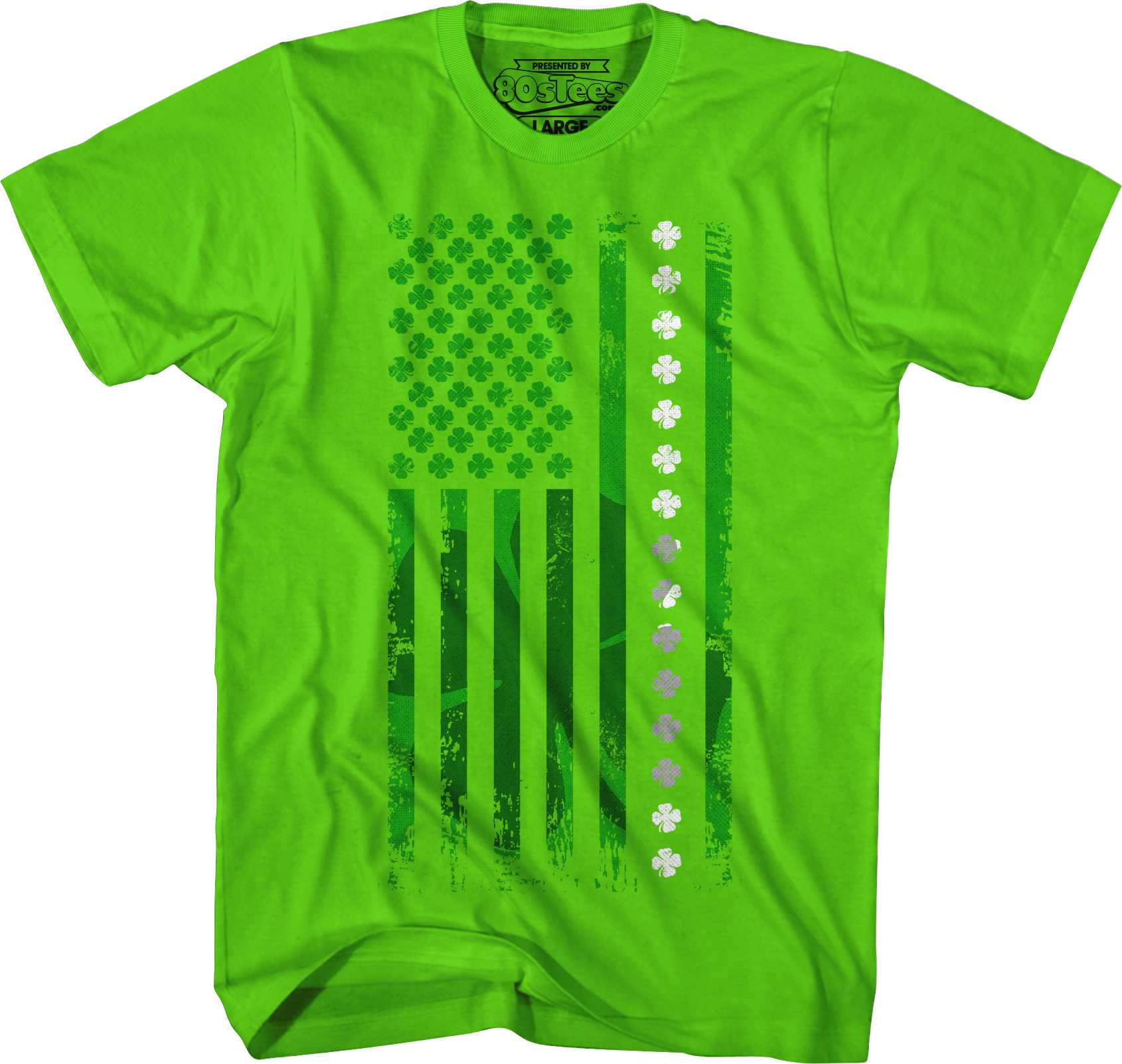 Shamrock Flag St. Patrick's Day T-Shirt Hoodie, Sweatshirt | CiraTrend.com (Image 4)