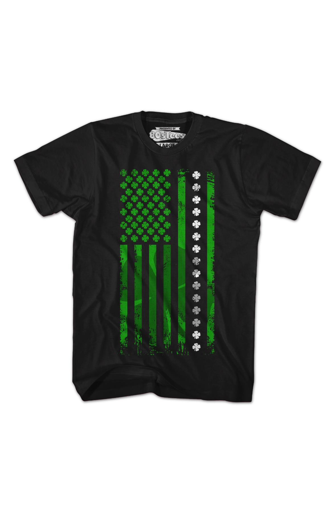 Shamrock Flag St. Patrick's Day T-Shirt Hoodie, Sweatshirt | CiraTrend.com (Image 2)