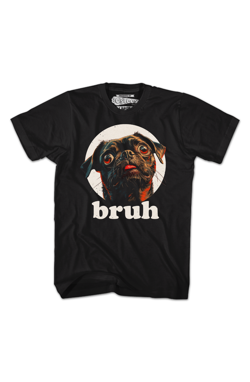 Bruh Pug T-Shirt Hoodie, Sweatshirt | CiraTrend.com (Image 2)