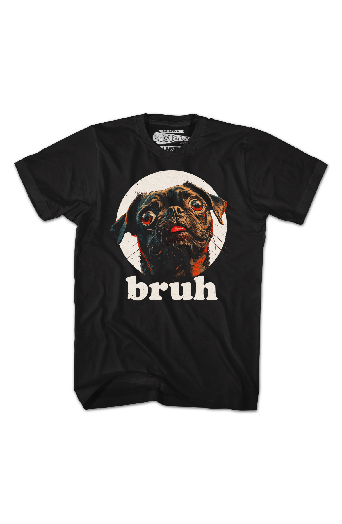 Bruh Pug T-Shirt Hoodie, Sweatshirt | CiraTrend.com (Image 2)
