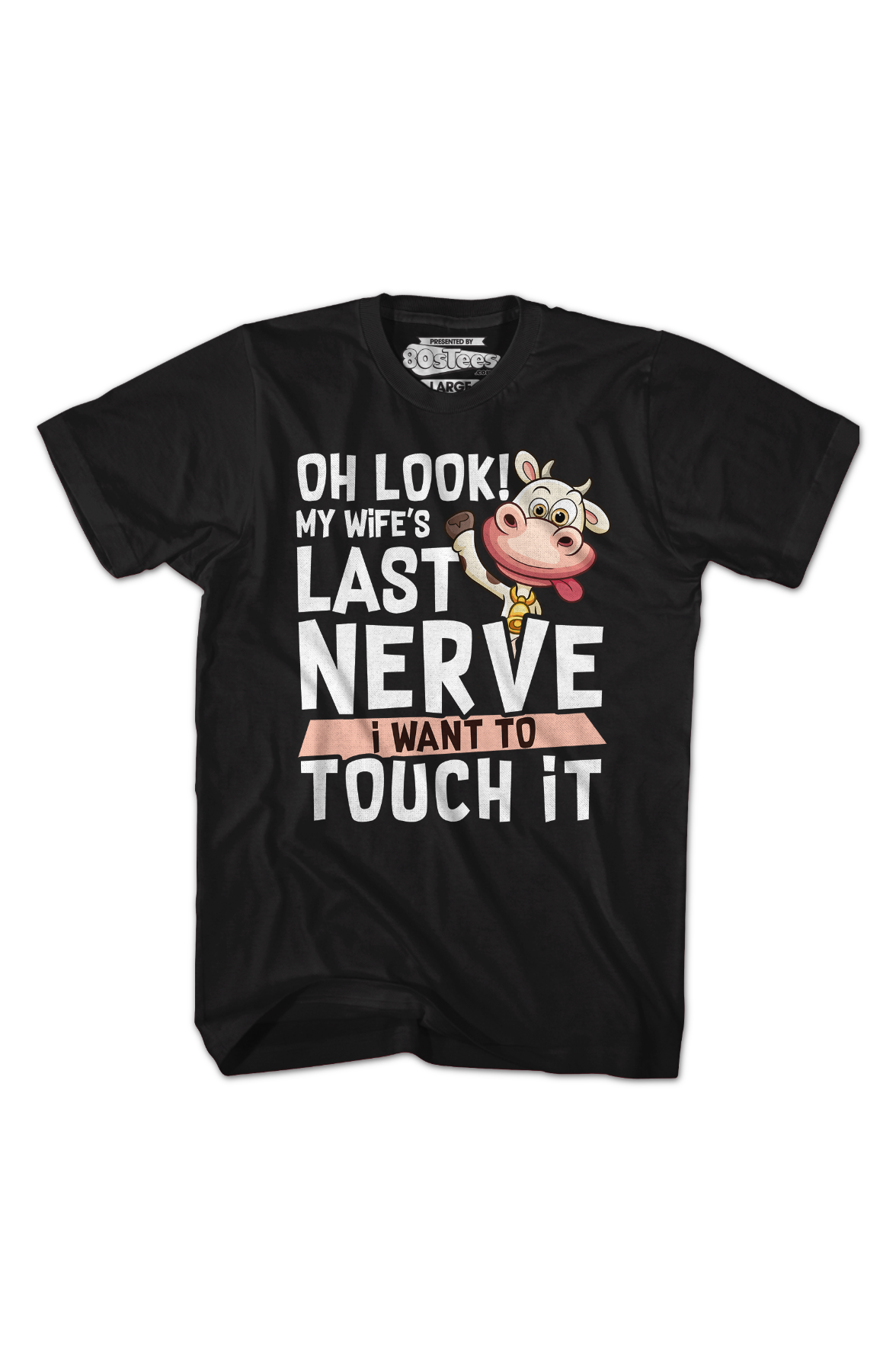 My Wife's Last Nerve I Want To Touch It T-Shirt Hoodie, Sweatshirt | CiraTrend.com (Image 2)