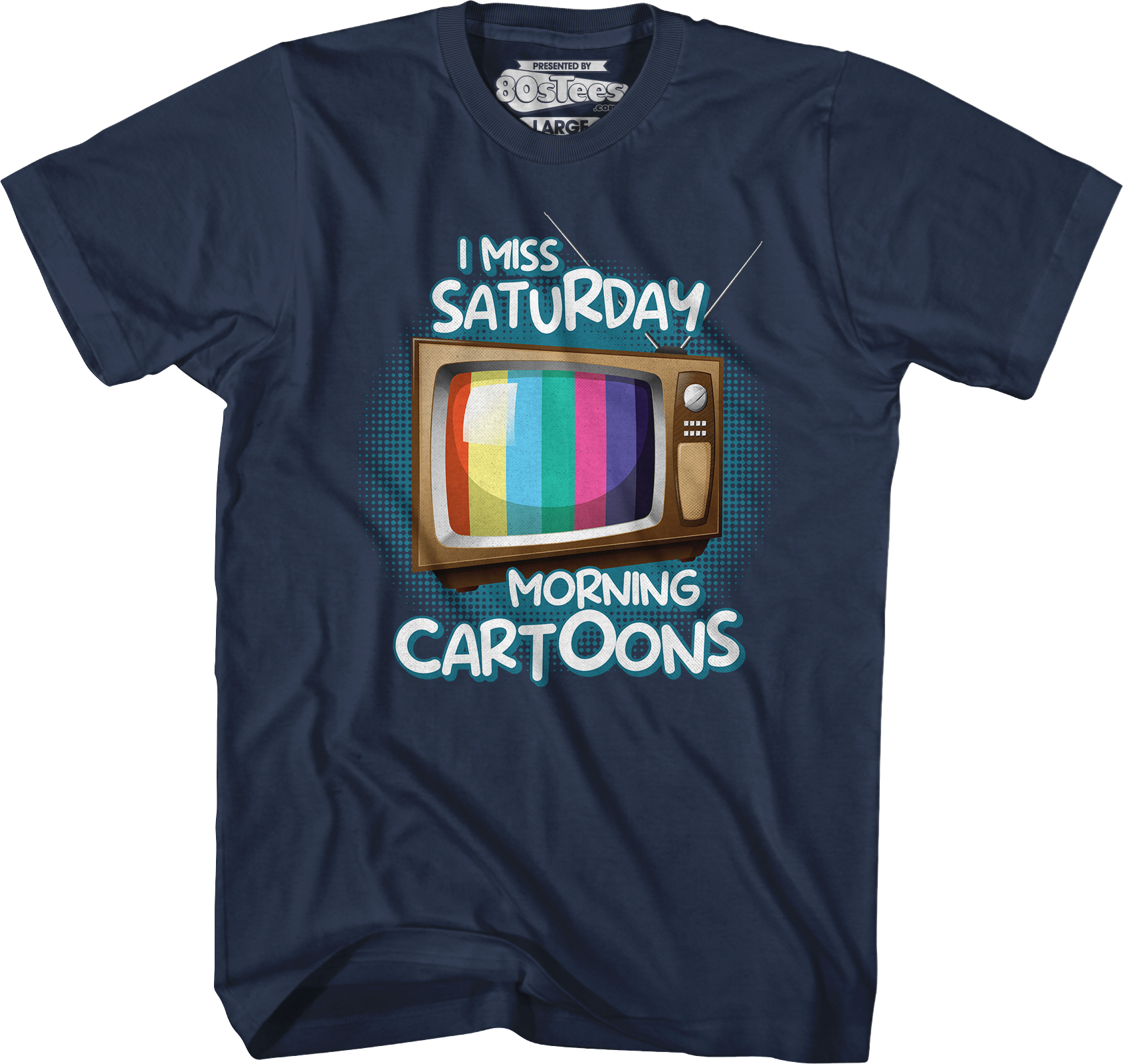 I Miss Saturday Morning Cartoons T-Shirt Hoodie, Sweatshirt | CiraTrend.com (Image 3)