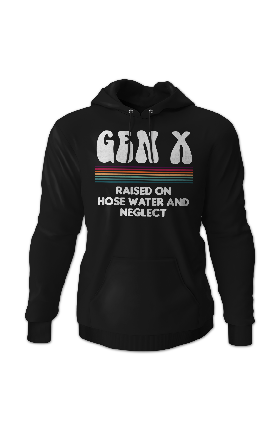 Gen X Raised On Hose Water And Neglect Hoodie T-Shirts, Sweatshirt | CiraTrend.com (Image 2)