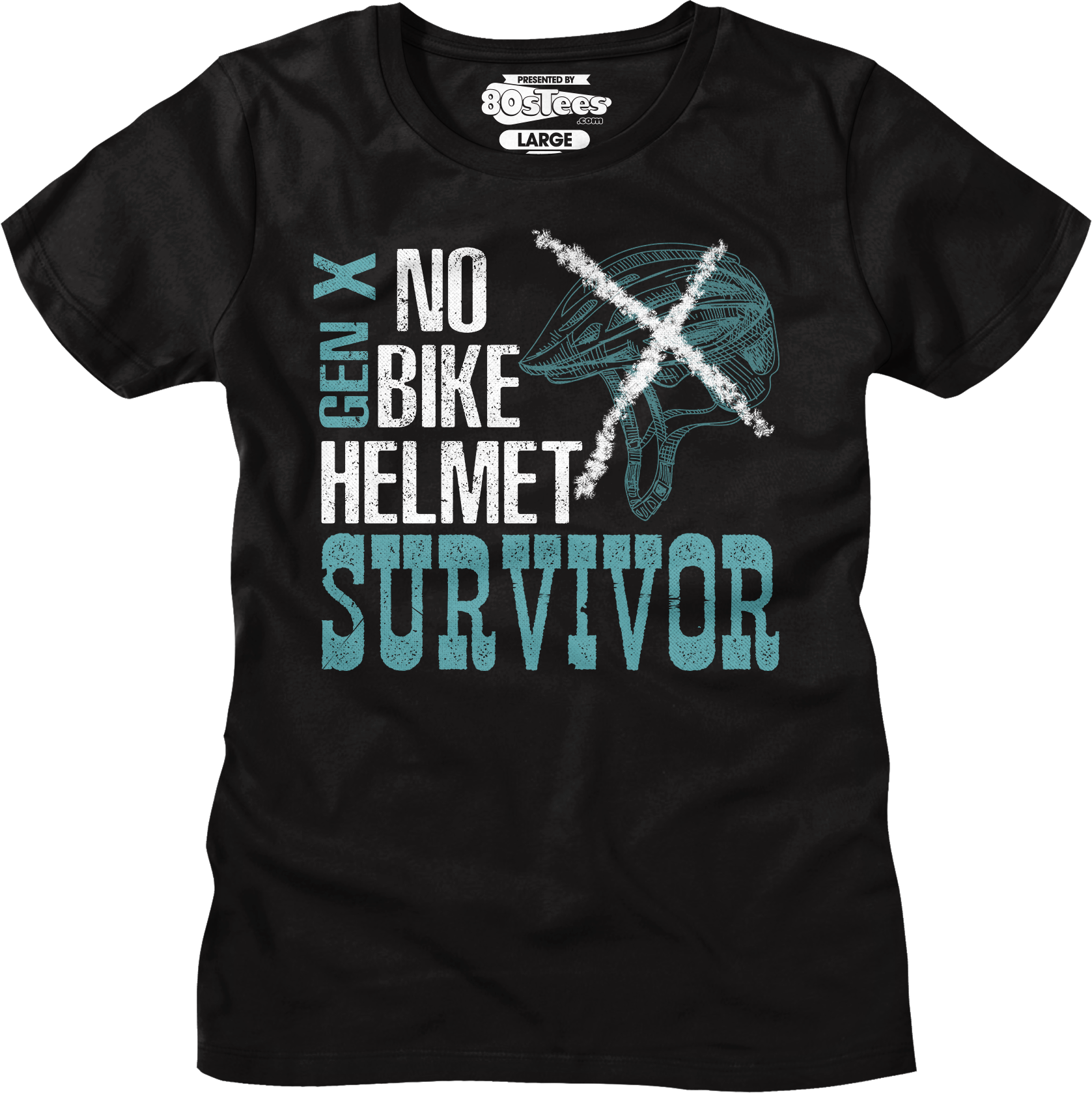 Womens No Bike Helmet Survivor Shirt Hoodie, Sweatshirt | CiraTrend.com (Image 1)