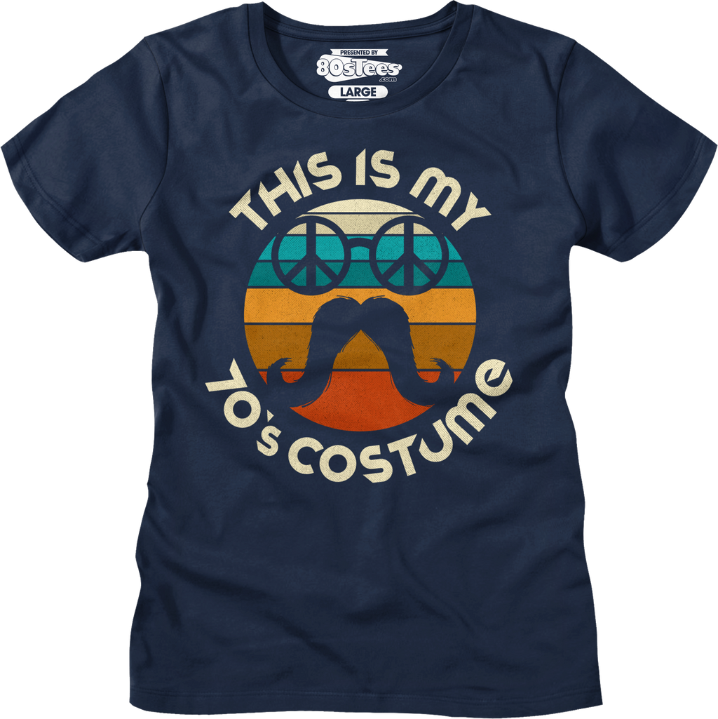 Womens This Is My 70's Costume Shirt Hoodie, Sweatshirt | CiraTrend.com (Image 3)