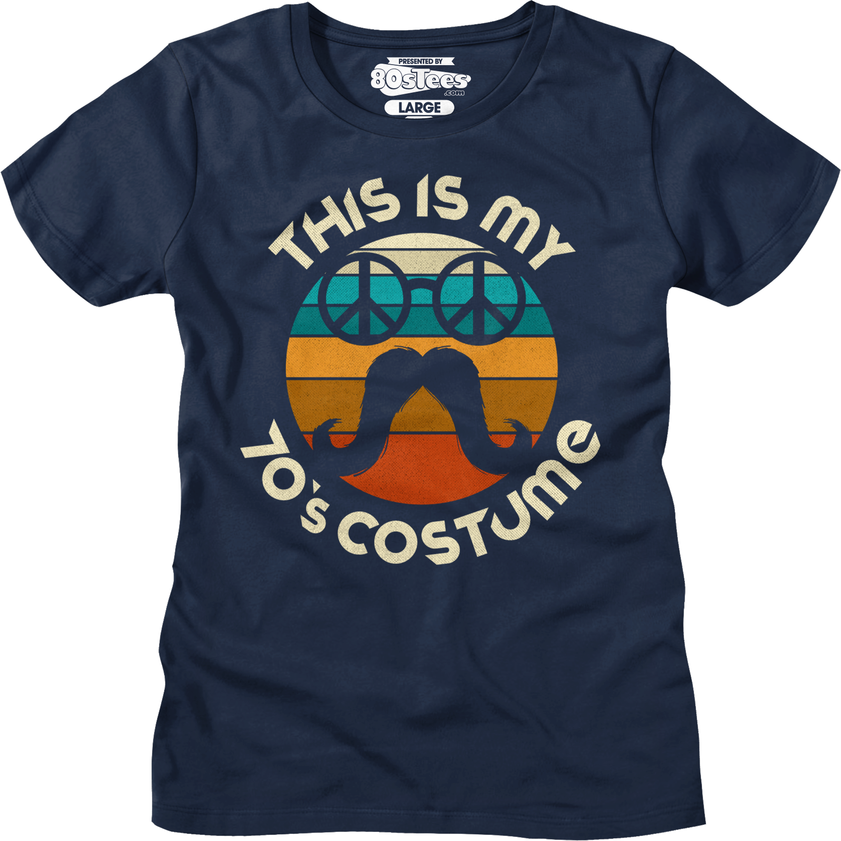 Womens This Is My 70's Costume Shirt Hoodie, Sweatshirt | CiraTrend.com (Image 3)