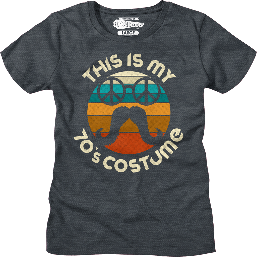Womens This Is My 70's Costume Shirt Hoodie, Sweatshirt | CiraTrend.com (Image 4)
