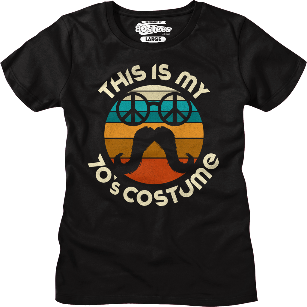 Womens This Is My 70's Costume Shirt Hoodie, Sweatshirt | CiraTrend.com (Image 1)