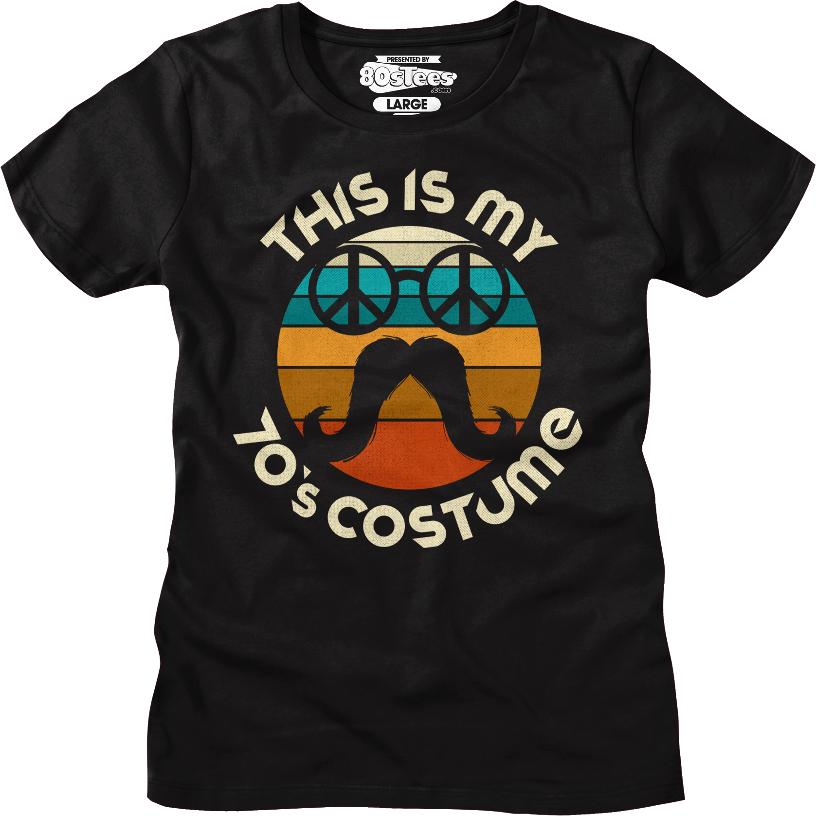 Womens This Is My 70's Costume Shirt Hoodie, Sweatshirt | CiraTrend.com (Image 1)