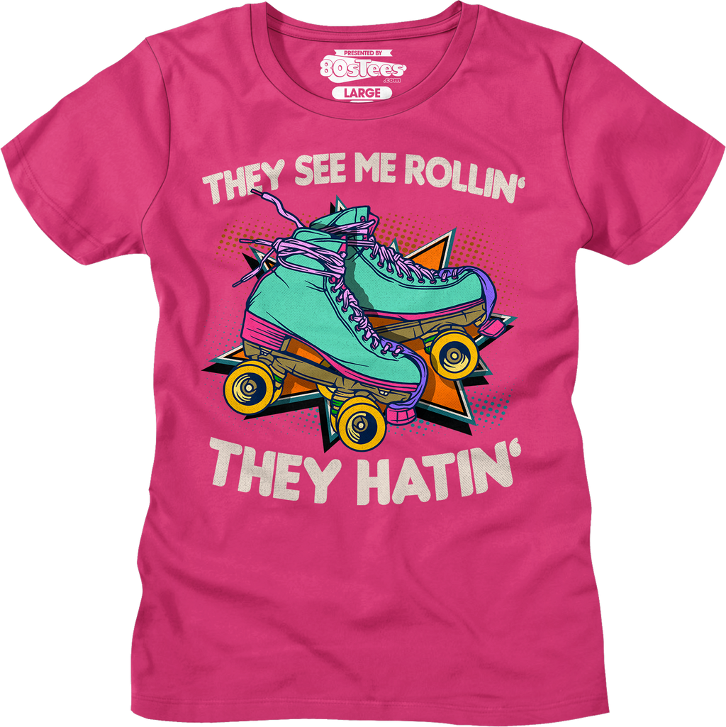 Womens They See Me Rollin' Shirt Hoodie, Sweatshirt | CiraTrend.com (Image 3)
