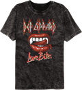 Teeth Love Bites Def Leppard Mineral Wash T-Shirt Hoodie, Sweatshirt | CiraTrend.com (Image 1)