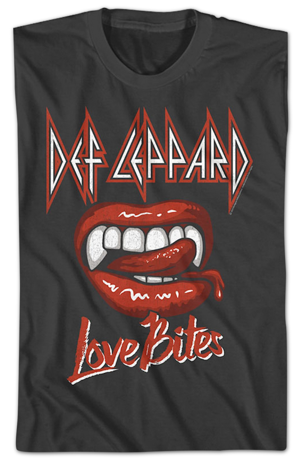 Teeth Love Bites Def Leppard T-Shirt Hoodie, Sweatshirt | CiraTrend.com (Image 2)