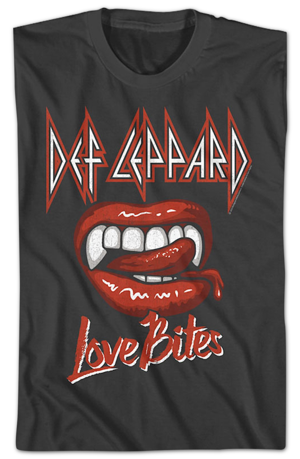 Teeth Love Bites Def Leppard T-Shirt Hoodie, Sweatshirt | CiraTrend.com (Image 2)