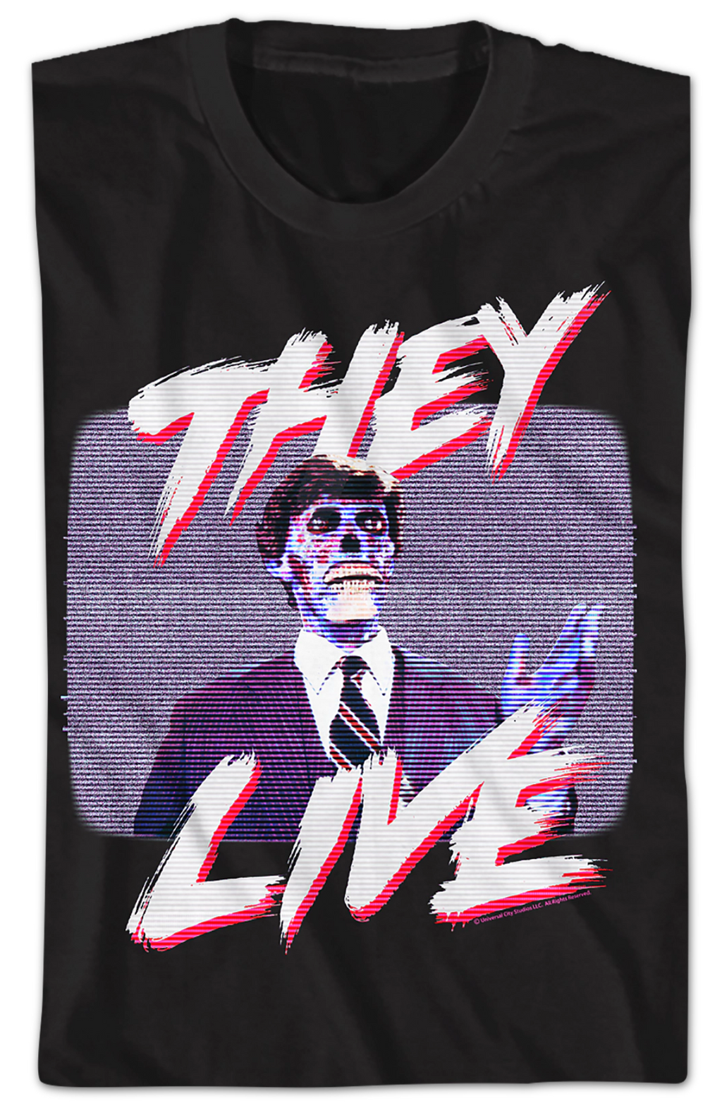 Television Static They Live T-Shirt Hoodie, Sweatshirt | CiraTrend.com (Image 2)
