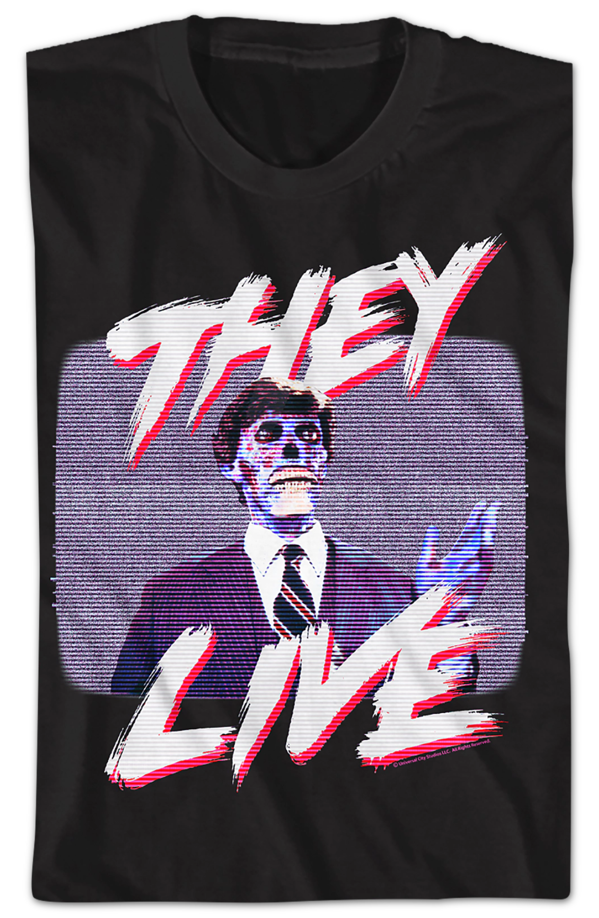 Television Static They Live T-Shirt Hoodie, Sweatshirt | CiraTrend.com (Image 2)