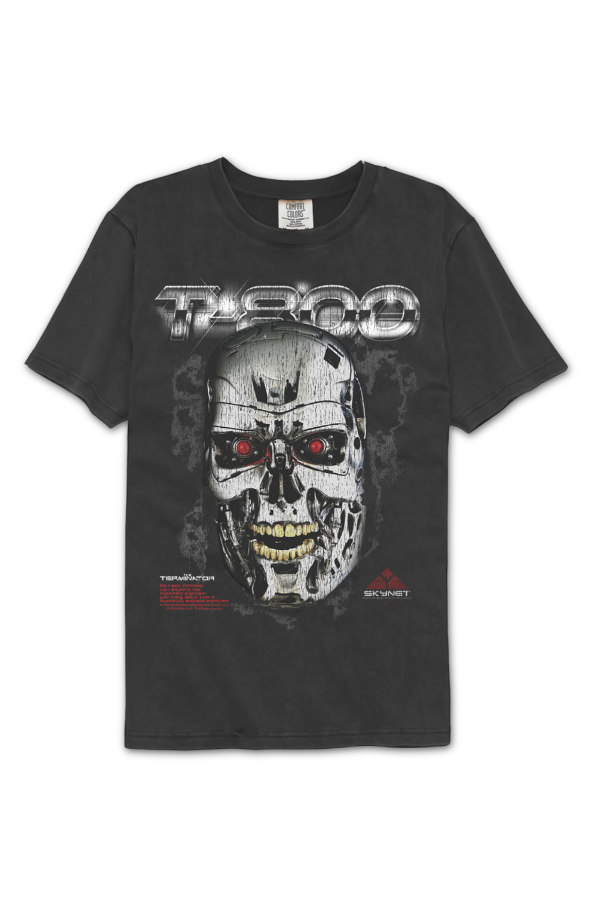 Terminator T 800 Endo Skull Comfort Colors Brand T-Shirt Hoodie, Sweatshirt | CiraTrend.com (Image 2)