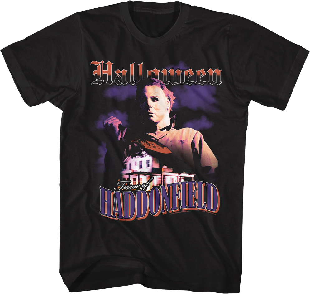 Terror Of Haddonfield Halloween T-Shirt Hoodie, Sweatshirt | CiraTrend.com (Image 1)