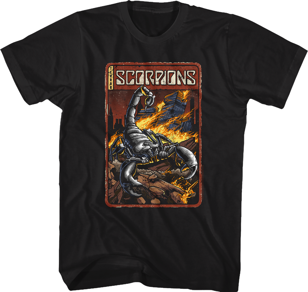 Terror Scorpions T-Shirt Hoodie, Sweatshirt | CiraTrend.com (Image 1)