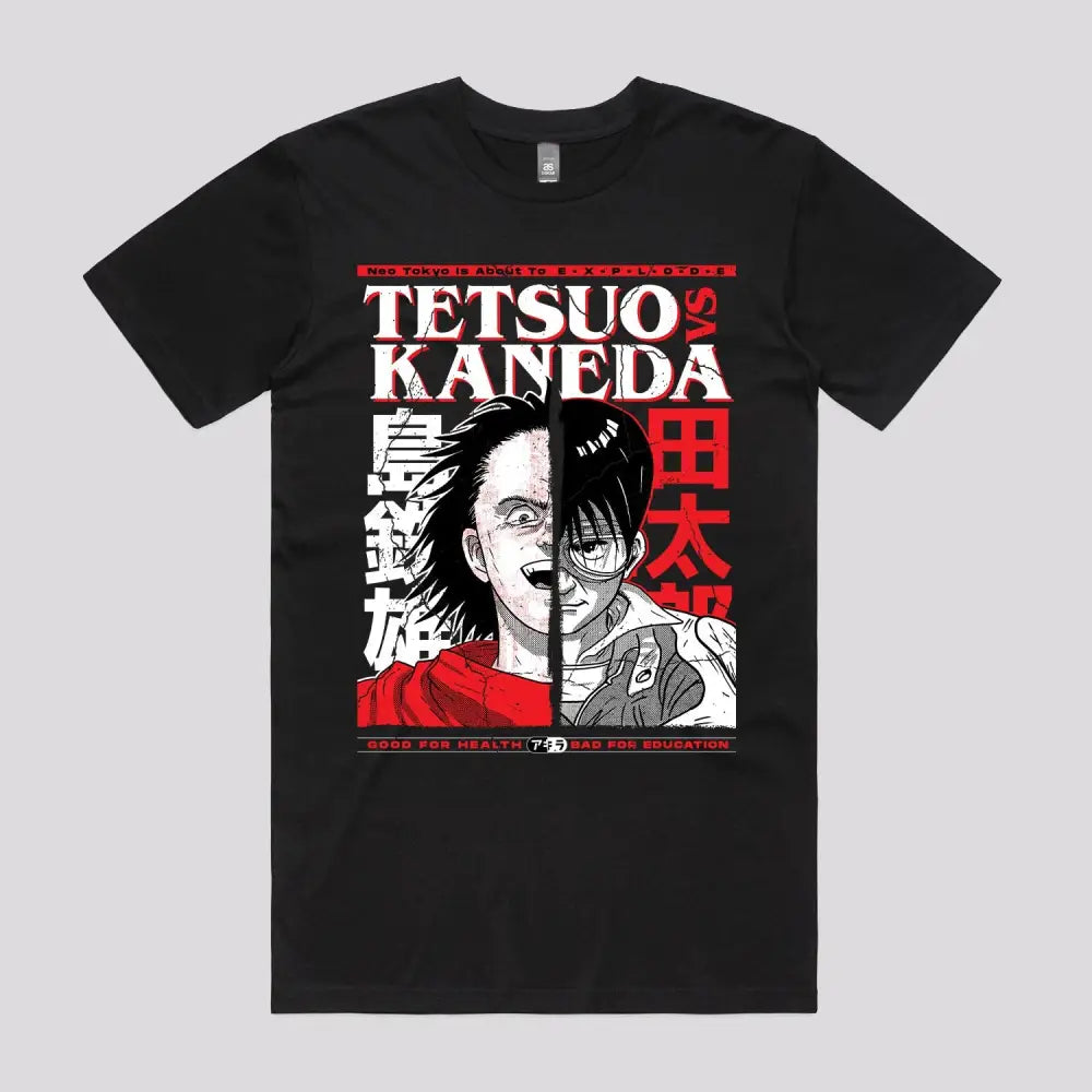 Tetsuo versus Kaneda T-Shirt Hoodie, Sweatshirt | CiraTrend.com (Image 2)