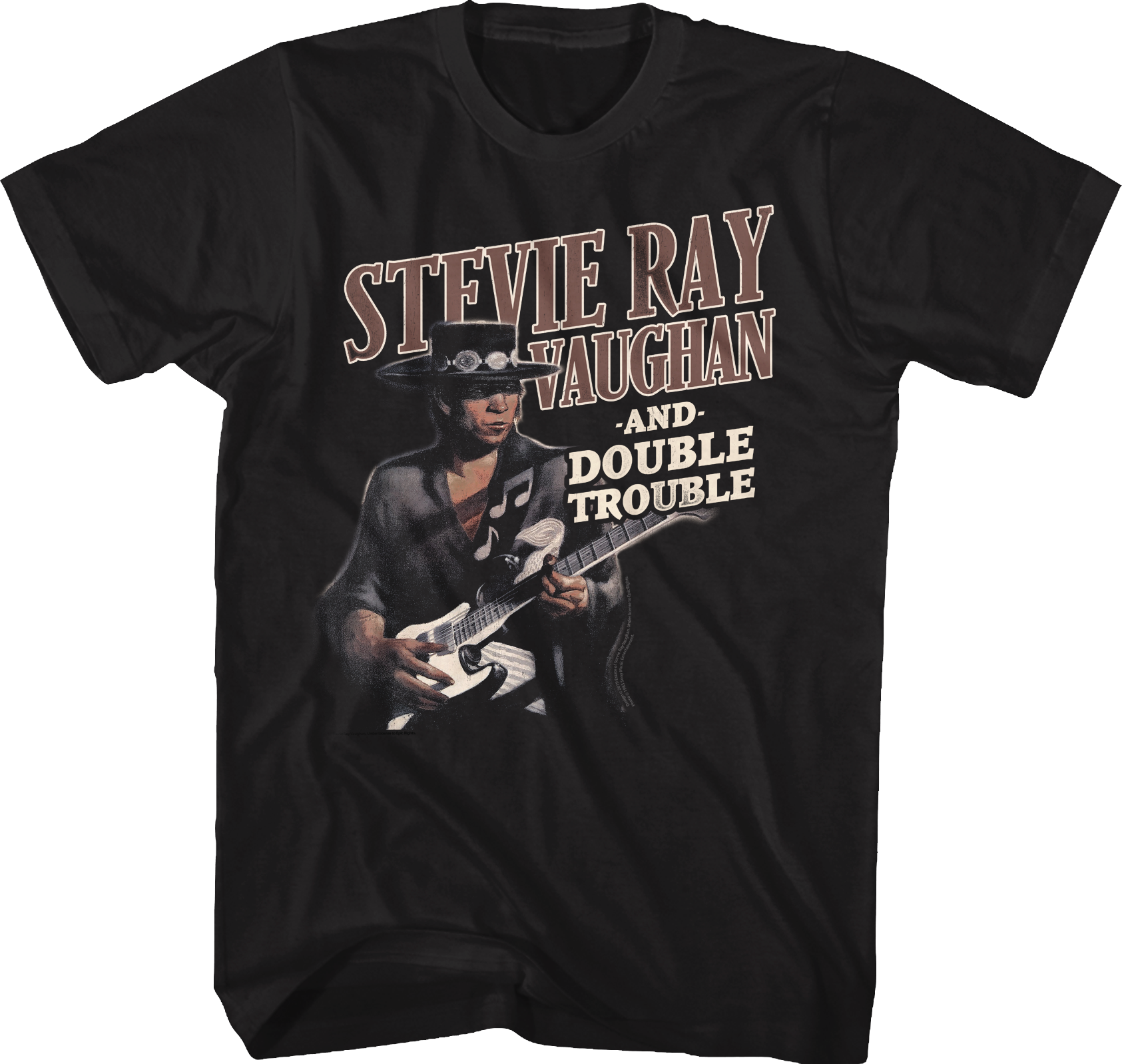 Texas Flood Stevie Ray Vaughan and Double Trouble T-Shirt Hoodie, Sweatshirt | CiraTrend.com (Image 1)