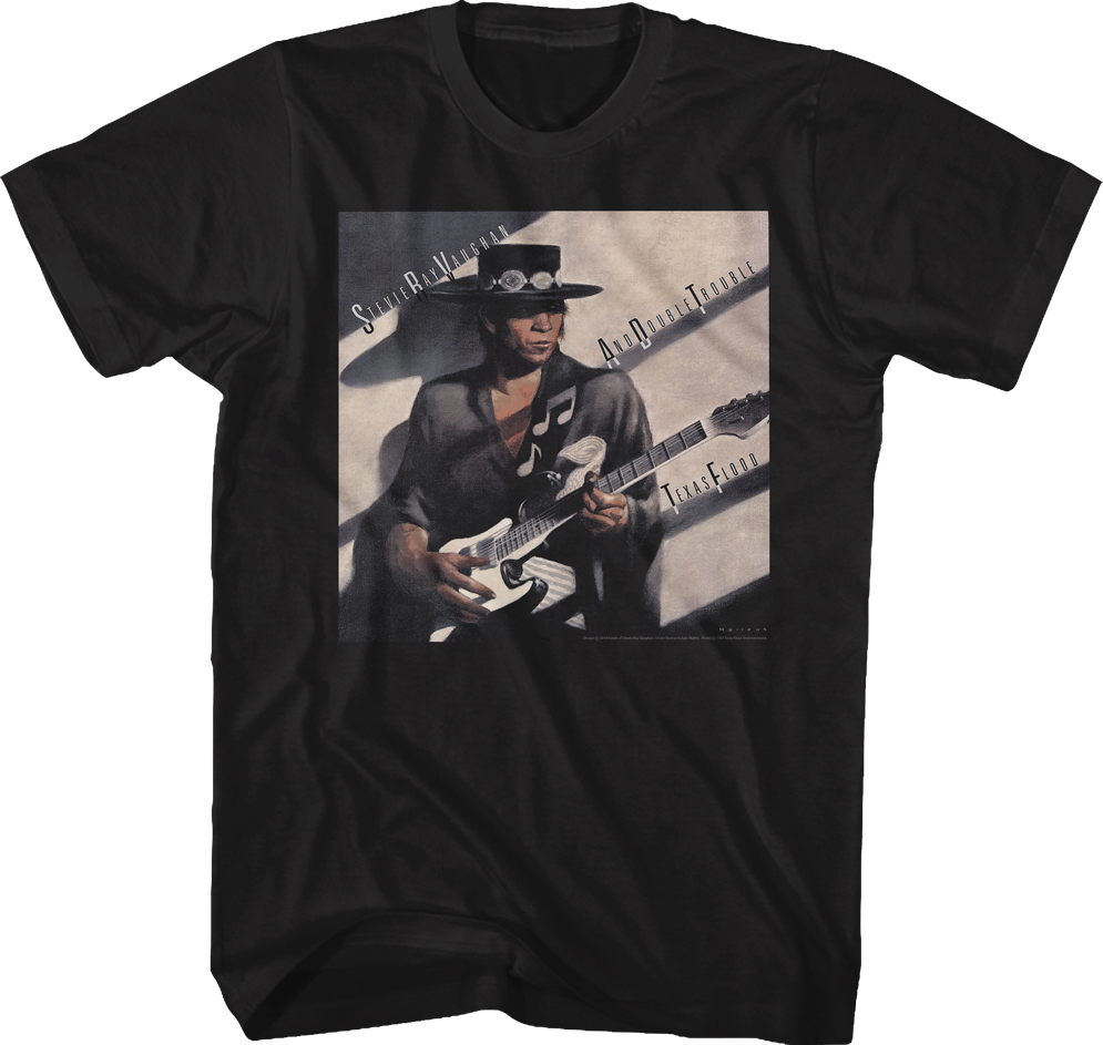 Texas Flood Stevie Ray Vaughan T-Shirt Hoodie, Sweatshirt | CiraTrend.com (Image 1)