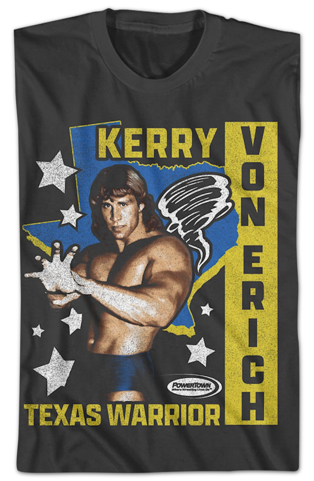 Texas Warrior Stars Kerry Von Erich T-Shirt Hoodie, Sweatshirt | CiraTrend.com (Image 2)