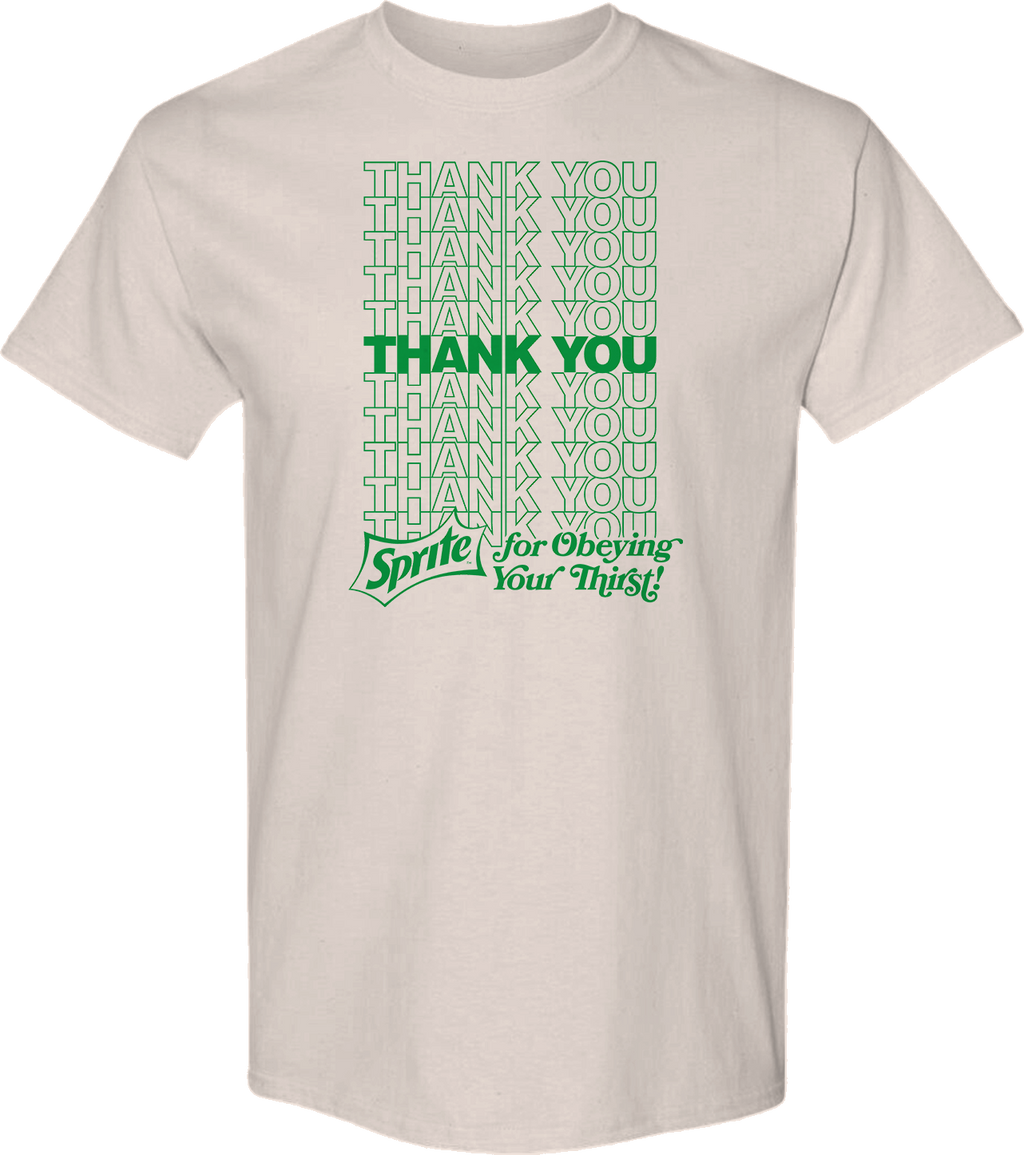 Thank You Obeying Your Thirst Sprite T-Shirts, Hoodie, Sweatshirt