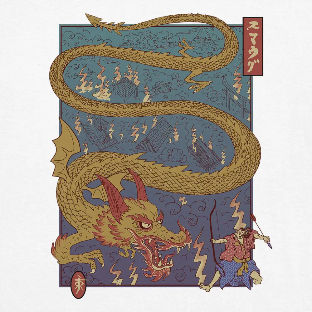 The Archer and The Dragon T-Shirt Hoodie, Sweatshirt | CiraTrend.com (Image 4)