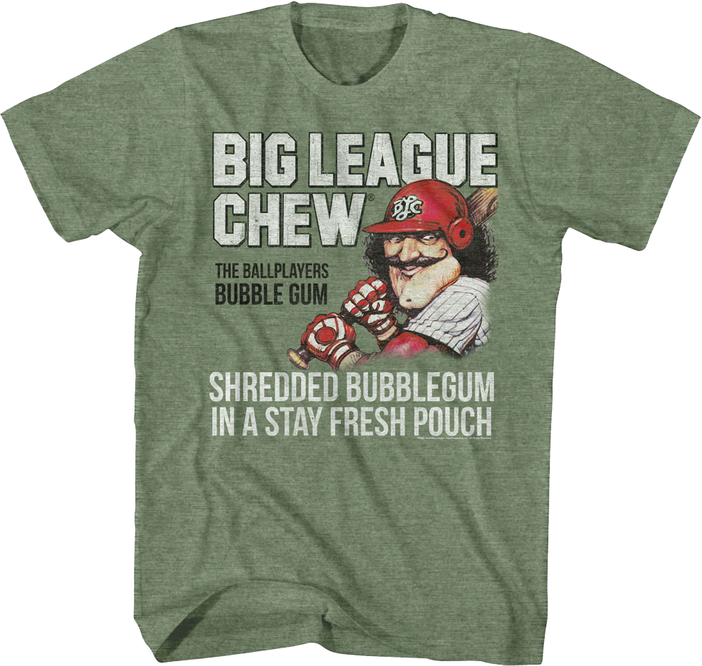The Ballplayers Bubble Gum Big League Chew T-Shirt Hoodie, Sweatshirt | CiraTrend.com (Image 1)