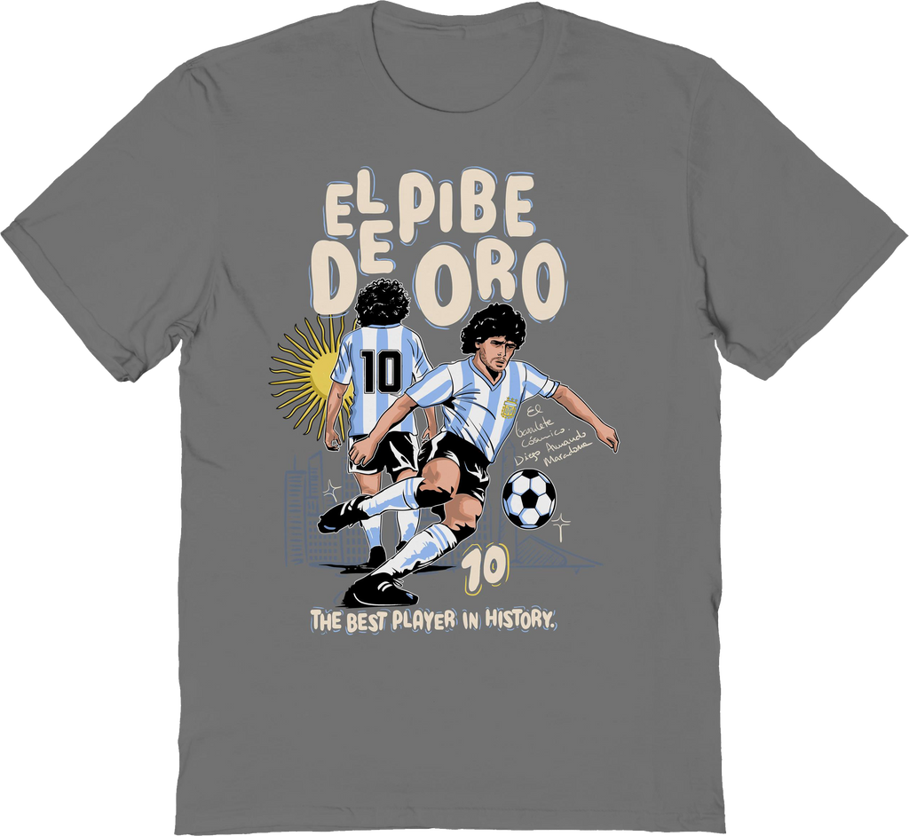 The Best Player In History Diego Maradona T-Shirt Hoodie, Sweatshirt | CiraTrend.com (Image 1)