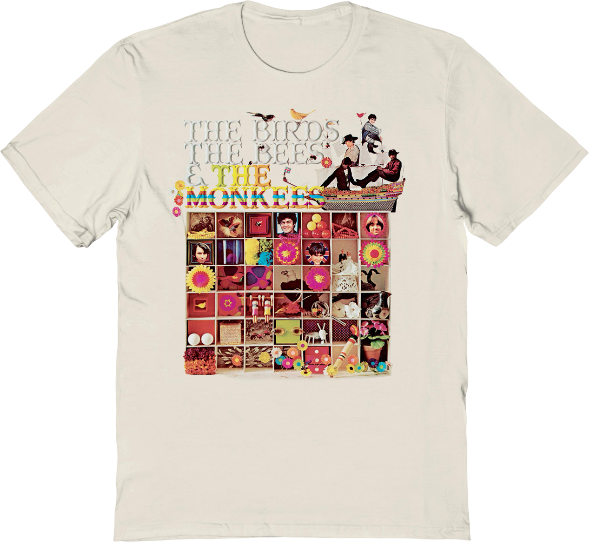 The Birds The Bees & The Monkees T-Shirt Hoodie, Sweatshirt | CiraTrend.com (Image 1)