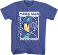 The Blue Bomber Outline Mega Man T-Shirt Hoodie, Sweatshirt | CiraTrend.com (Image 1)