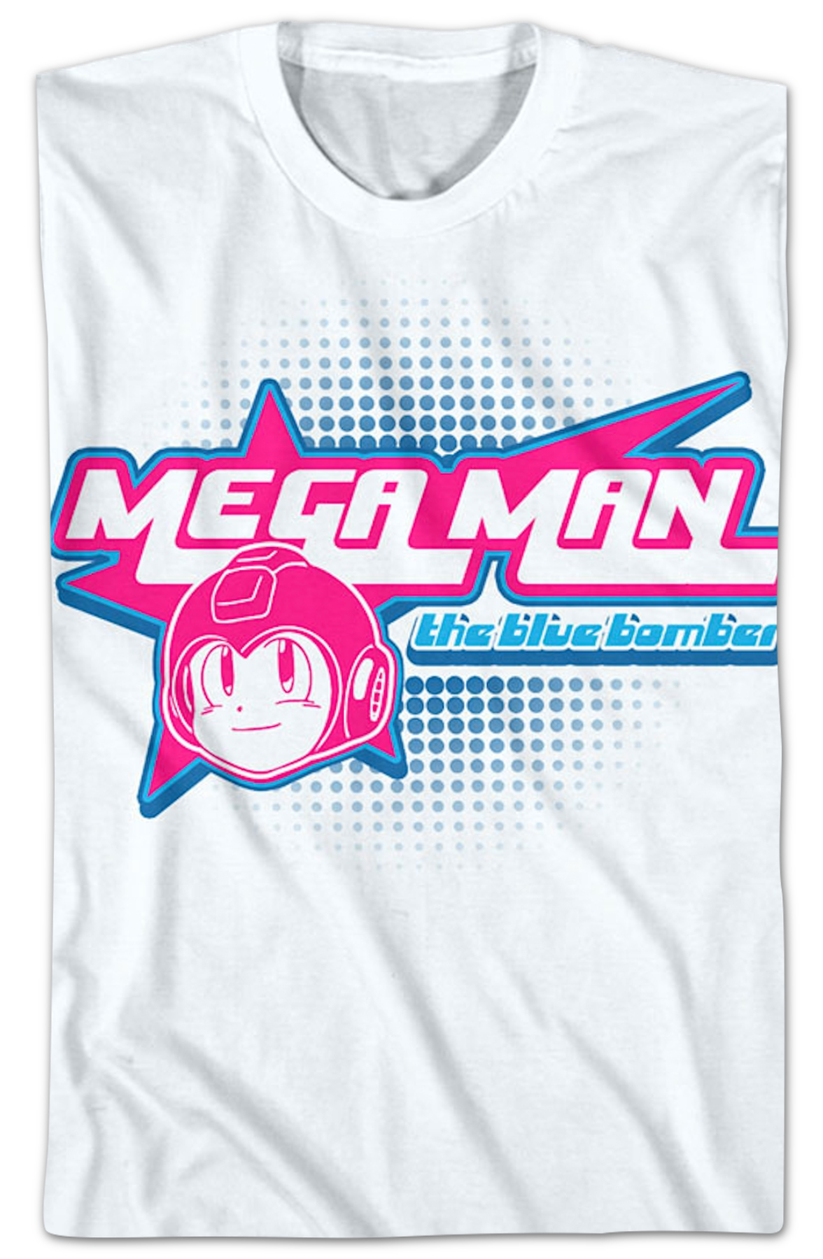 The Blue Bomber Star Logo Mega Man T-Shirt Hoodie, Sweatshirt | CiraTrend.com (Image 2)