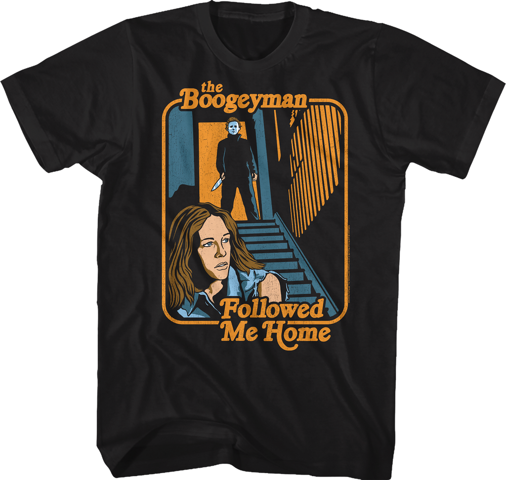 The Boogeyman Followed Me Home Halloween T-Shirt Hoodie, Sweatshirt | CiraTrend.com (Image 1)