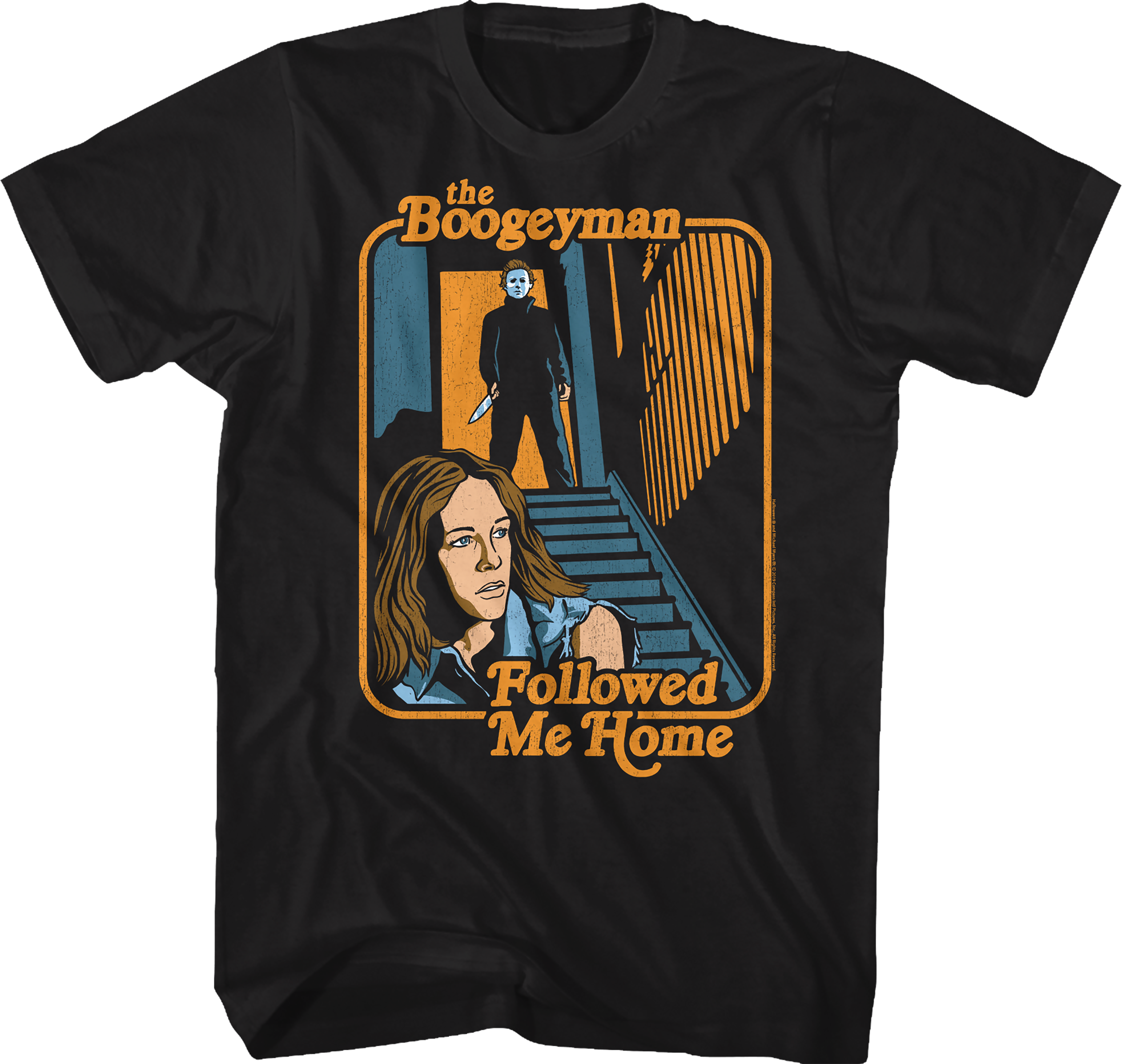 The Boogeyman Followed Me Home Halloween T-Shirt Hoodie, Sweatshirt | CiraTrend.com (Image 1)