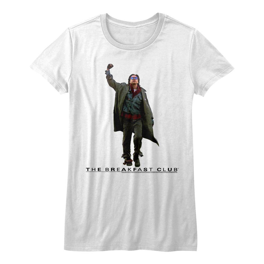 The Breakfast Club - Fist Pump Cut Out Womens T-Shirt Hoodie, Sweatshirt | CiraTrend.com (Image 1)