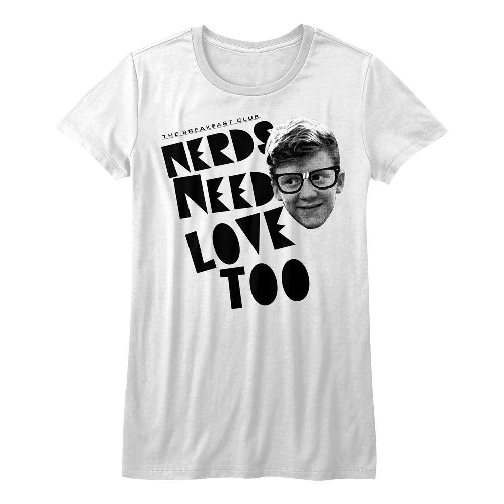 The Breakfast Club - Nerd Love Womens T-Shirt Hoodie, Sweatshirt | CiraTrend.com