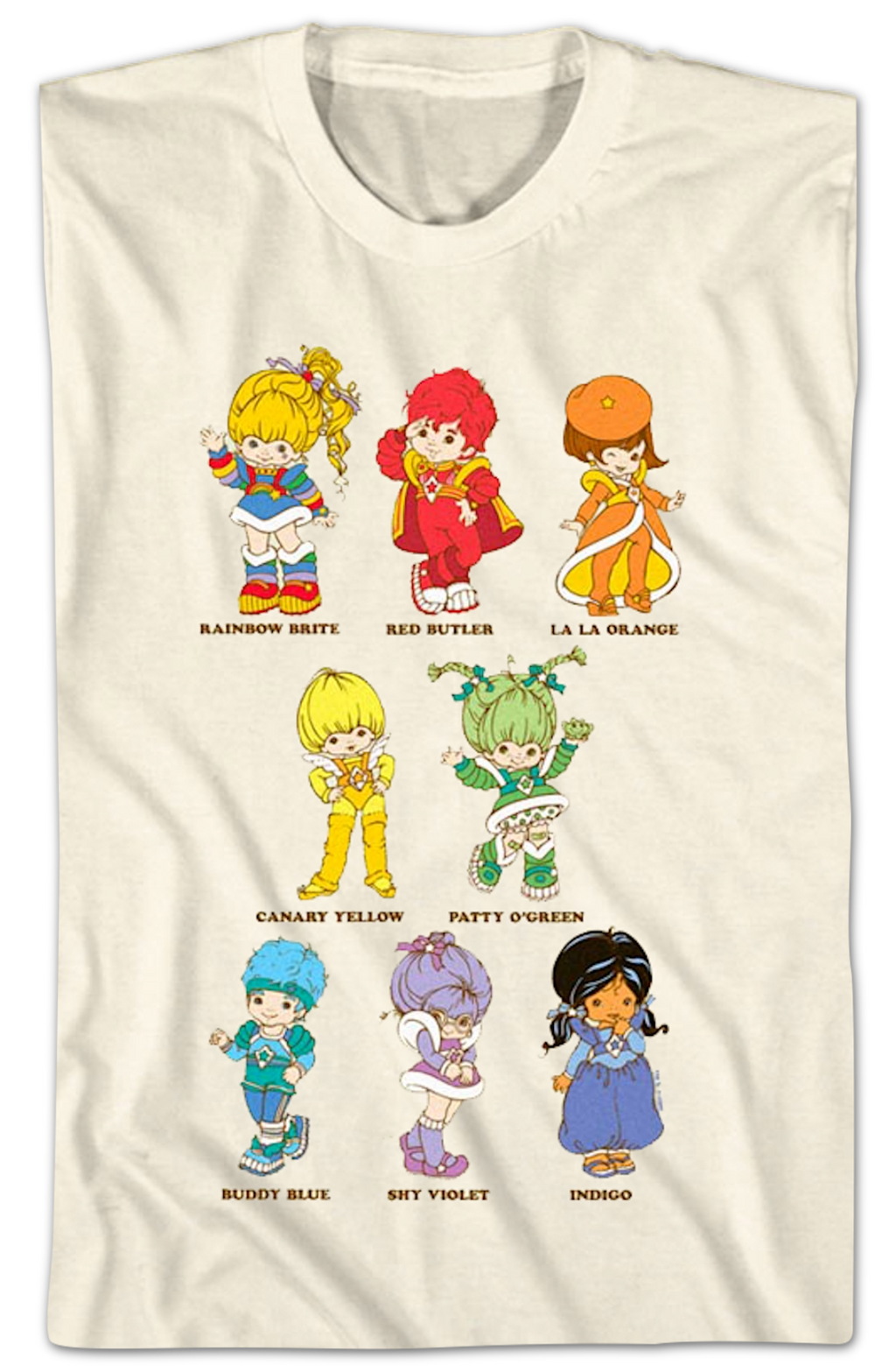 The Color Kids Rainbow Brite T-Shirt Hoodie, Sweatshirt | CiraTrend.com (Image 2)