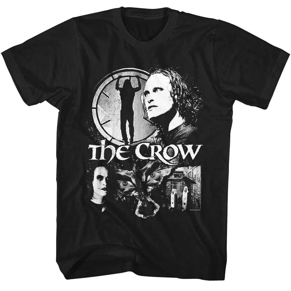The Crow - Collage Boyfriend Tee Hoodie, Sweatshirt | CiraTrend.com