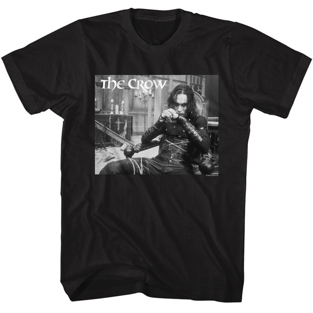 The Crow - Draven In Chair T-Shirt Hoodie, Sweatshirt | CiraTrend.com