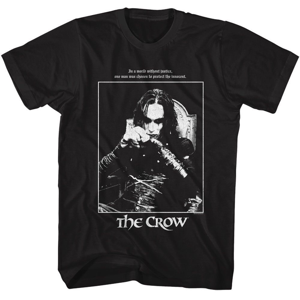 The Crow - In A World Boyfriend Tee Hoodie, Sweatshirt | CiraTrend.com