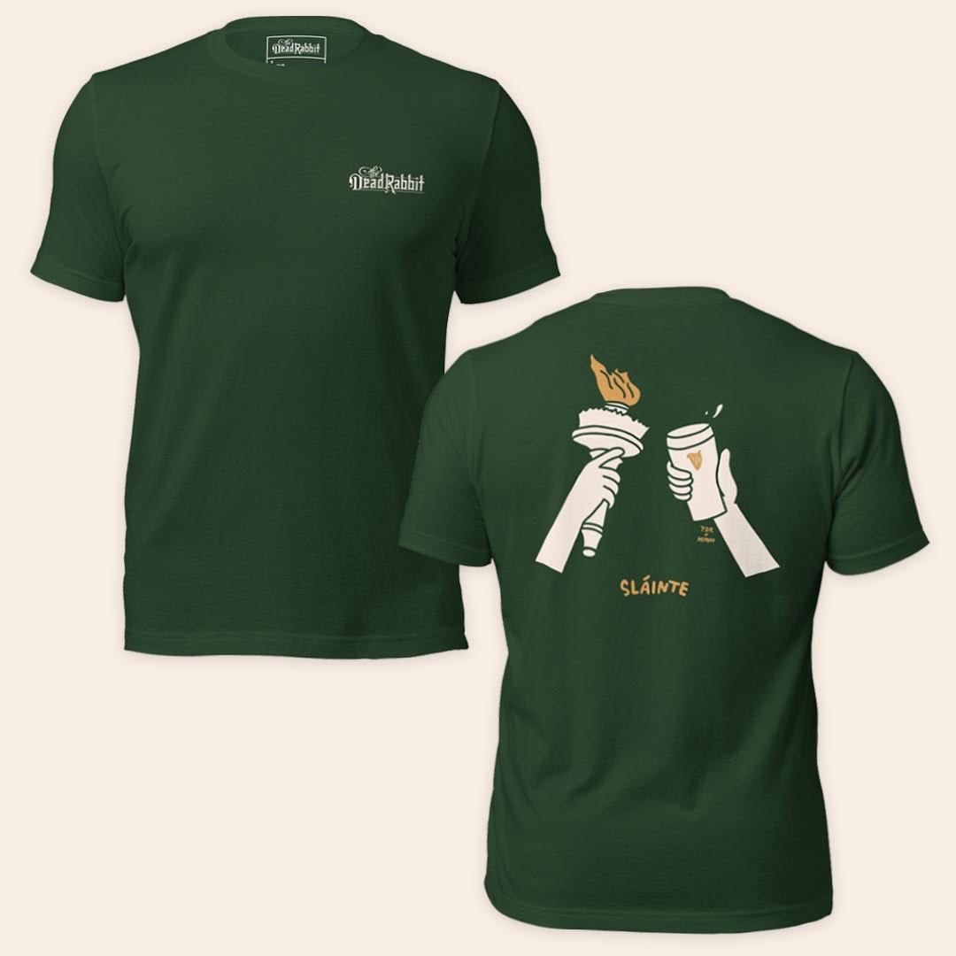 The Dead Rabbit -New York, Lady Liberty SlÃ¡inte T-Shirt Hoodie, Sweatshirt | CiraTrend.com (Image 1)