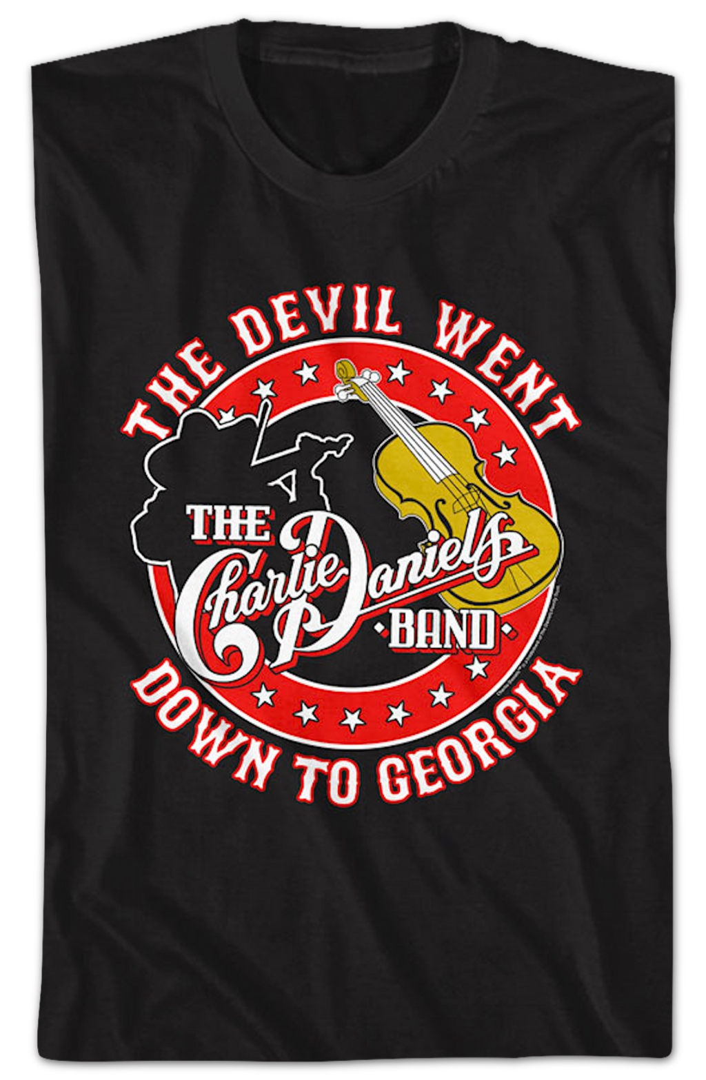 The Devil Went Down To Georgia Charlie Daniels T-Shirt Hoodie, Sweatshirt | CiraTrend.com (Image 2)