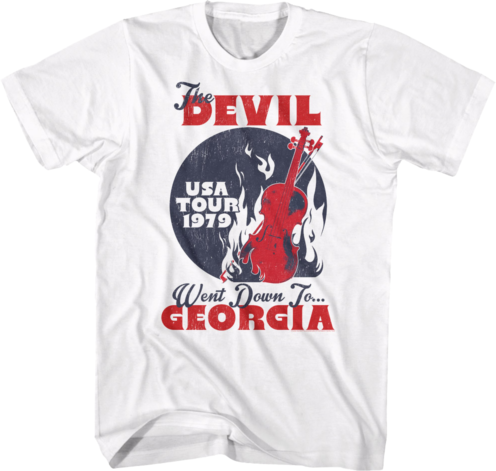 Devil Went Down Georgia Tour Charlie Daniels T-Shirts, Hoodie, Sweatshirt